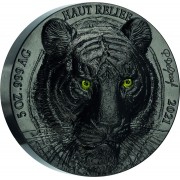 Republic of Sierra Leone LION series BIG FIVE Silver Coin $20 High